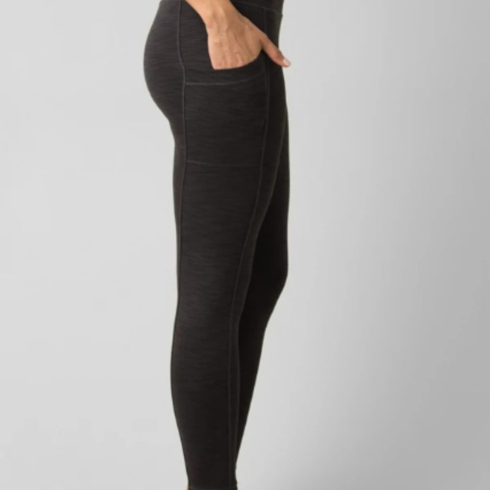 prAna Becksa 7/8 Legging, Black Heather